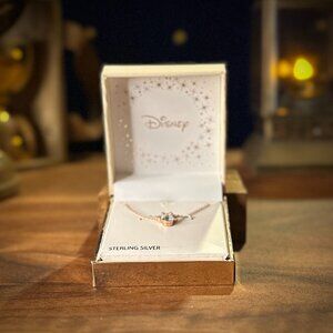 Disney Sterling Silver Minnie Mouse Necklace